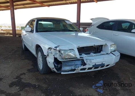 2007 Mercury Grand Marquis Ls z USA, uszkodzony, nr VIN 2MEFM75W97X601955